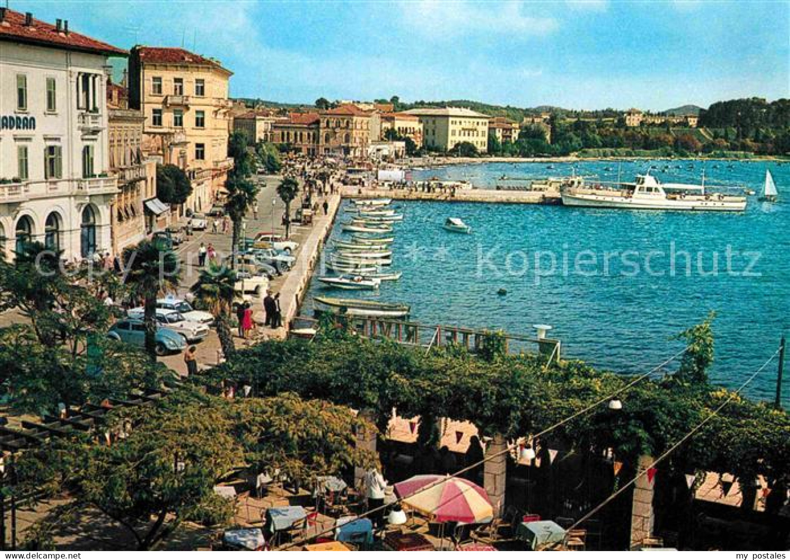 72896014 Porec Altstadt Hafen Croatia - Croatie