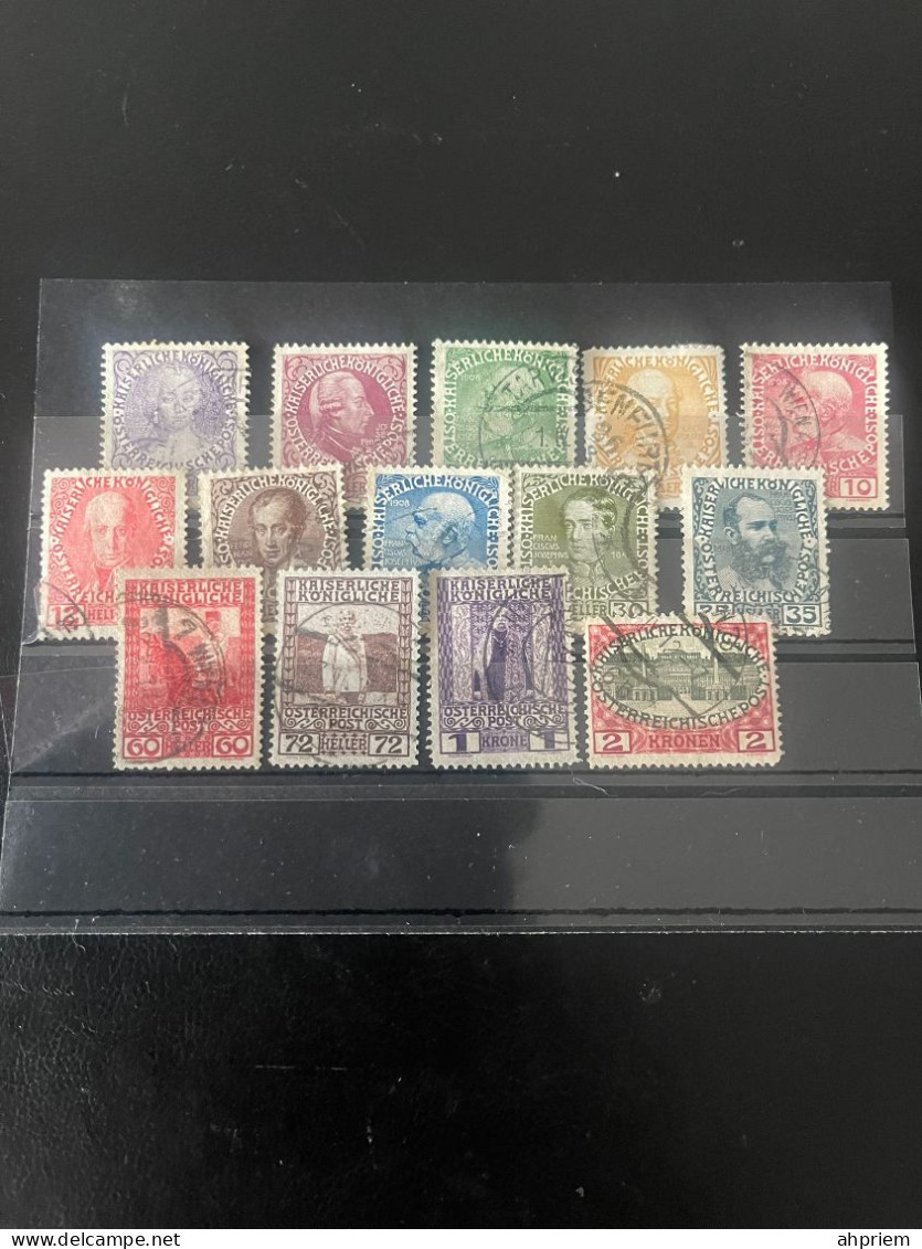 1908-1913 Jubileumausgabe - Used Stamps