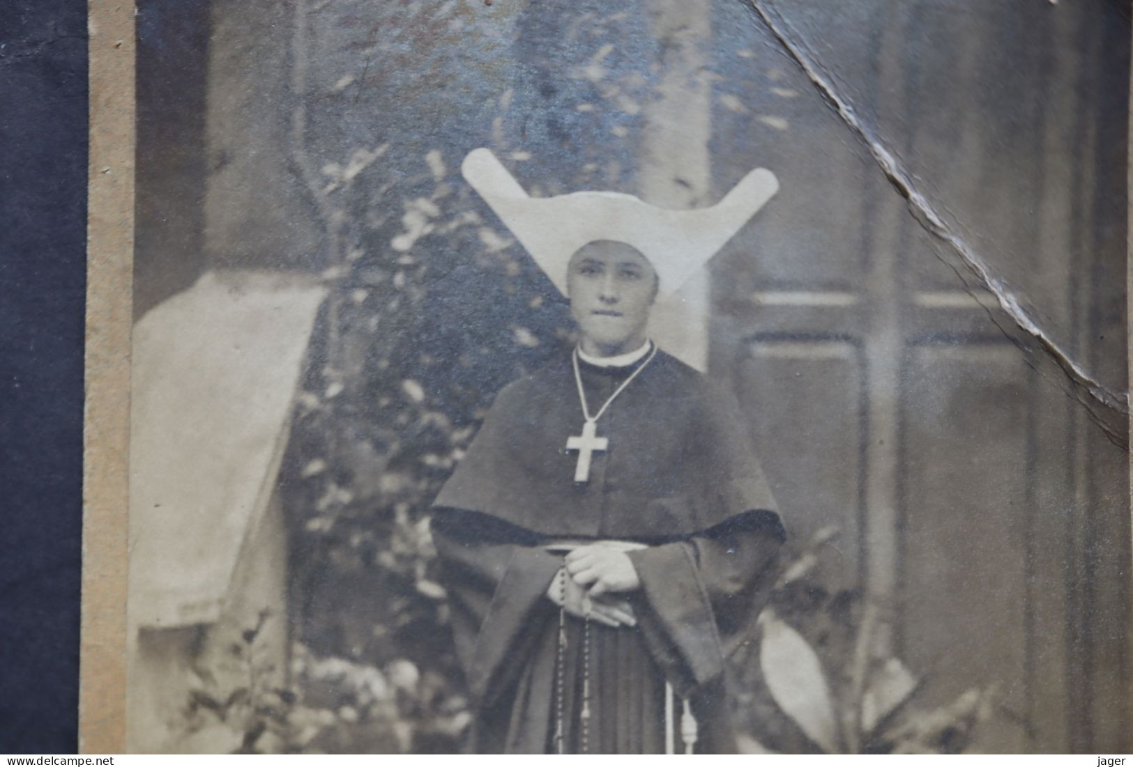 Photo Religieuse Sœur Marie Saline Au Dorat Haute Vienne - Ancianas (antes De 1900)