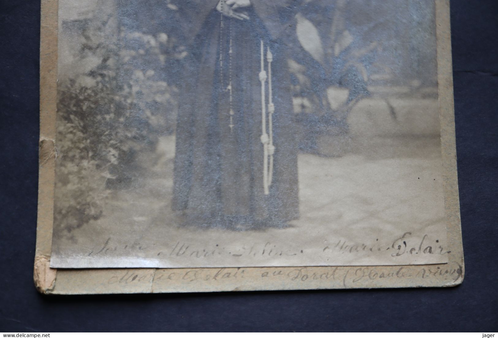 Photo Religieuse Sœur Marie Saline Au Dorat Haute Vienne - Ancianas (antes De 1900)