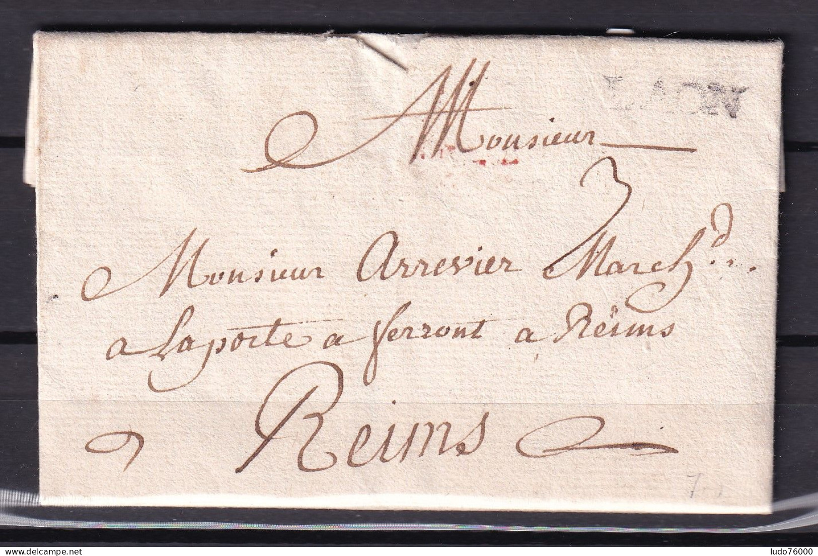 D 805 / LETTRE MARQUE POSTALE - 1801-1848: Précurseurs XIX