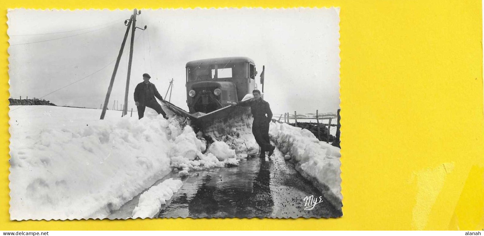 AUBRAC Le Chasse Neige (MYS)  Aveyron (12) - Autres & Non Classés