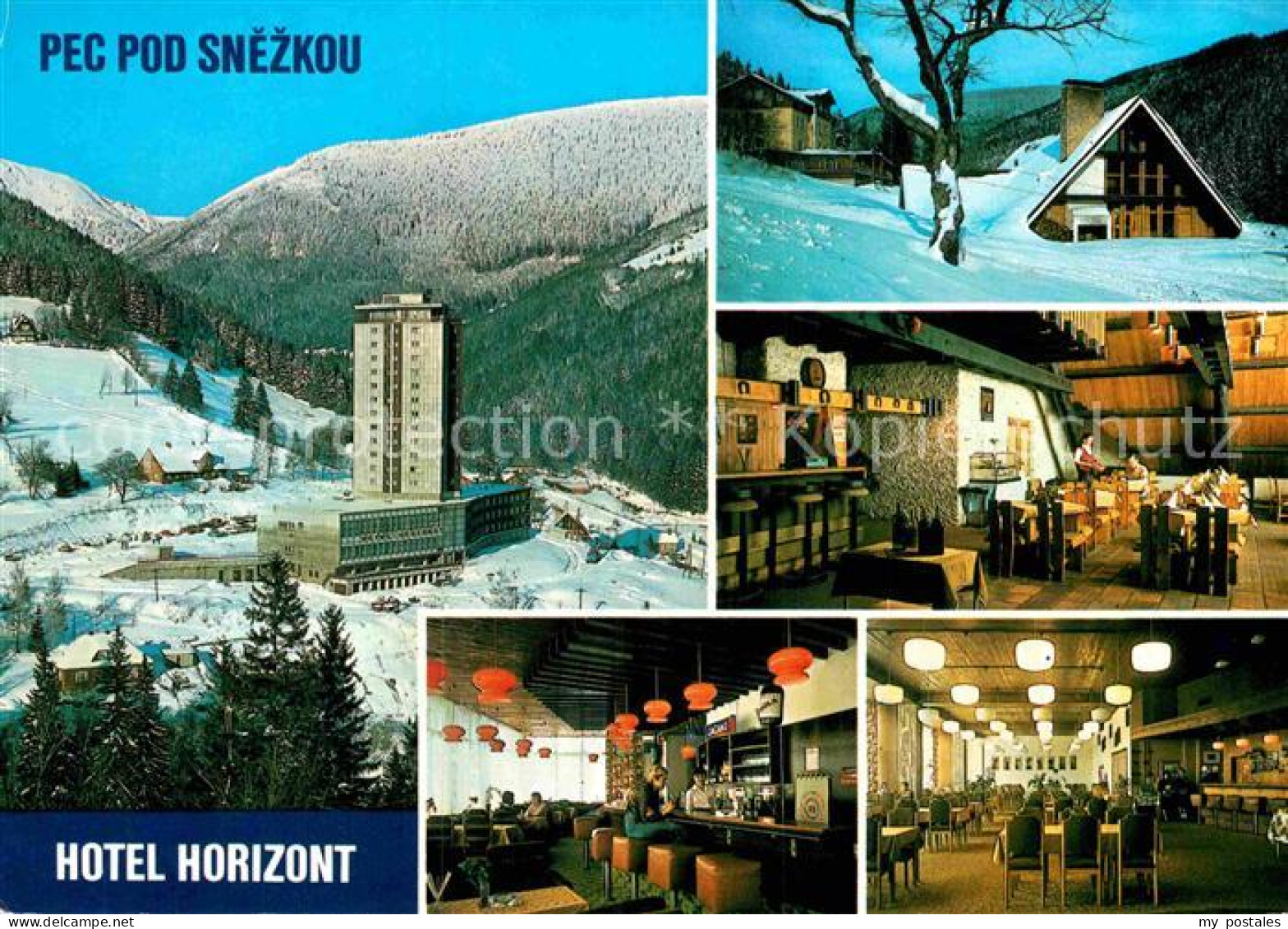 72895927 Krkonose Inter Hotel Horizont Bar Speisesaal Aussenansicht  - Poland