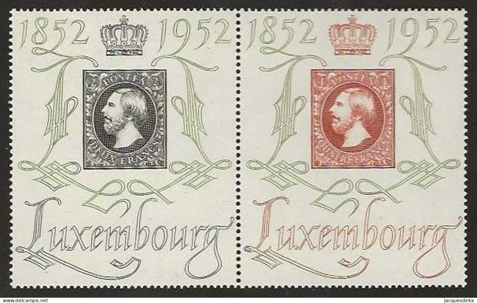 Luxembourg  .  Y&T .    454A   .   * VLH .    Neuf Avec Gomme Et Une Trace Tres Légère D'une Charnière - Unused Stamps