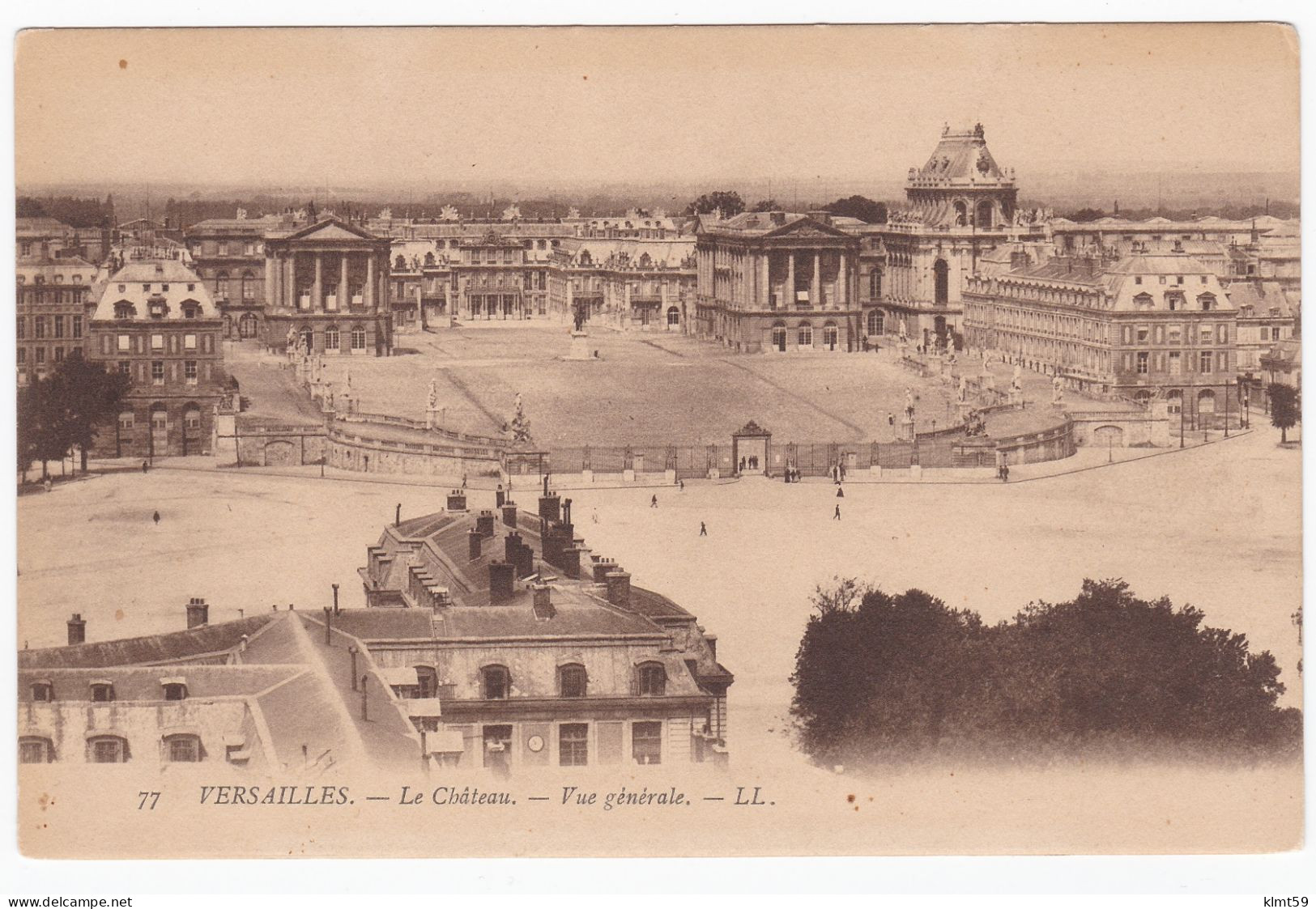 Versailles - Le Château - Vue Générale - Versailles (Schloß)