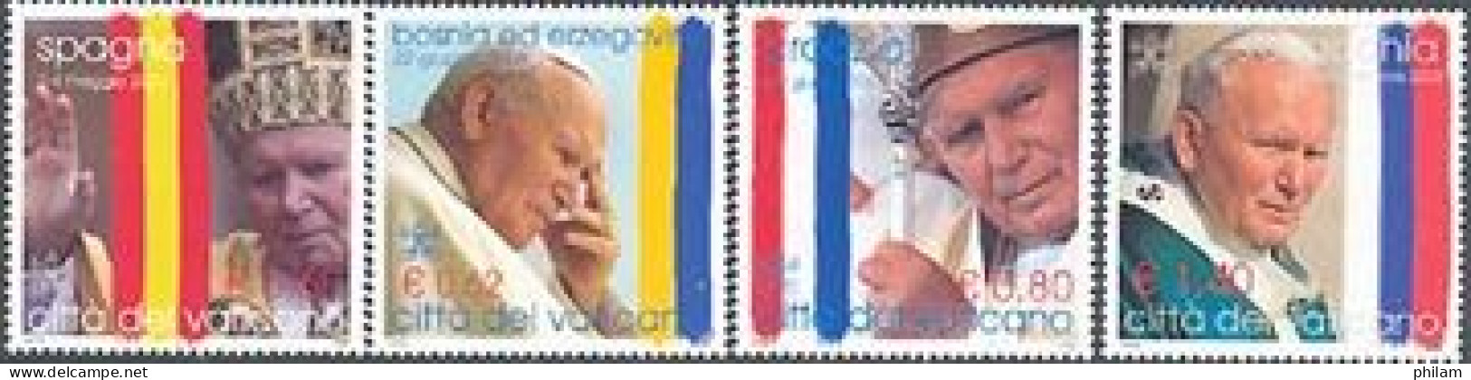 VATICAN 2004 - Voyages Du Pape Jean-Paul II - Päpste