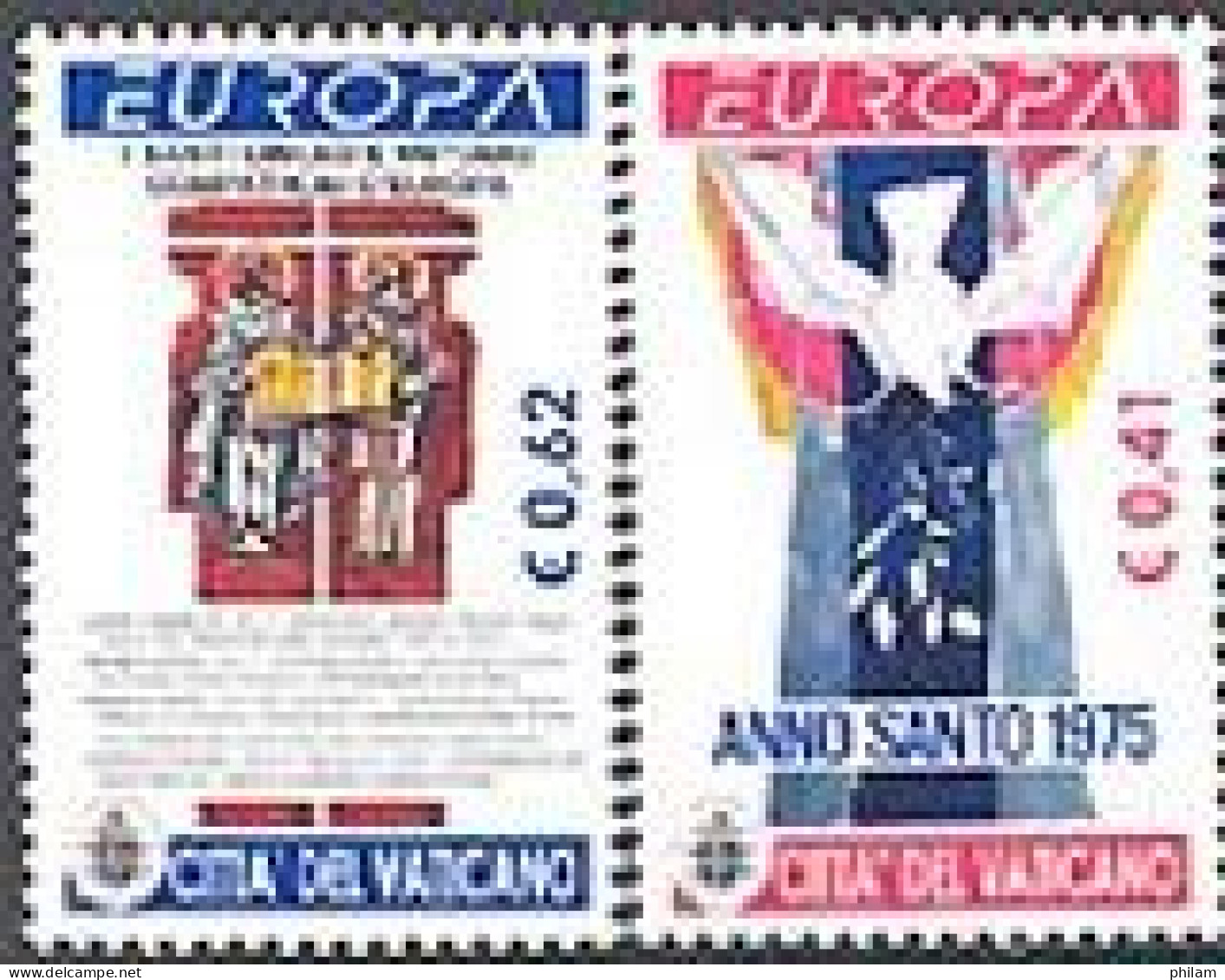 VATICAN 2003 - Europa - Les Posters 2 V. - 2003