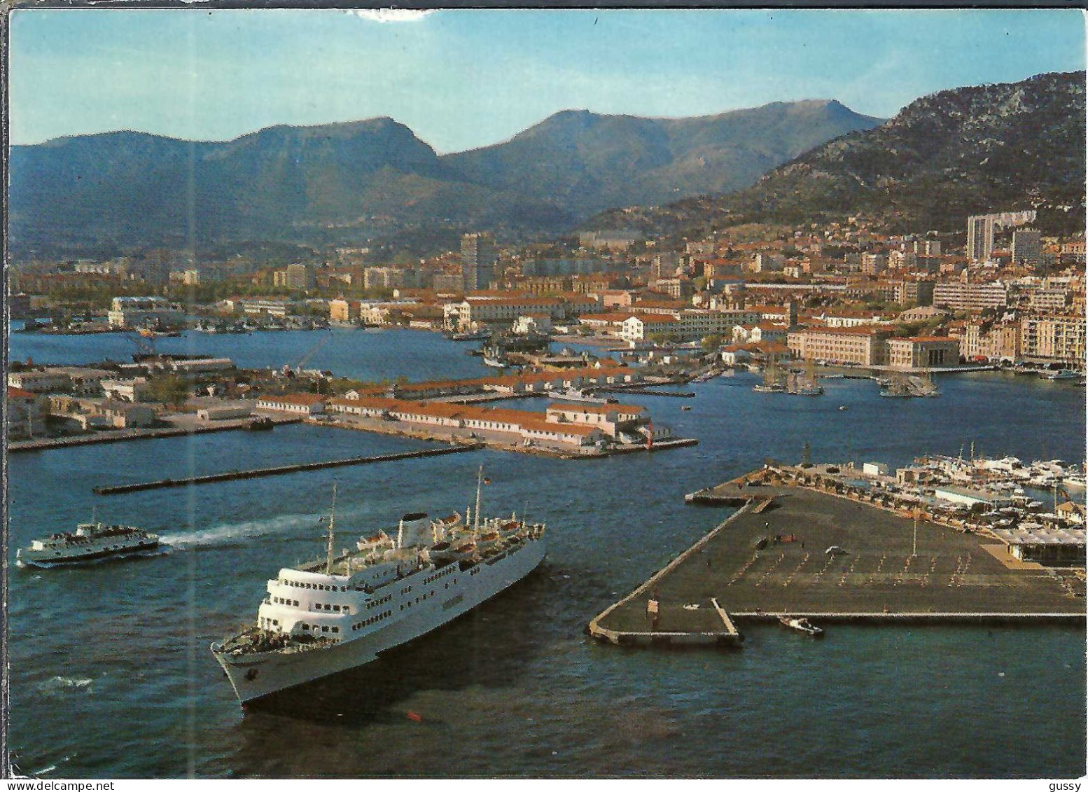 FRANCE Ca.1984: CP Ill. De La Seyne-s-Mer (Var) à Vandoeuvres (Suisse) - Storia Postale