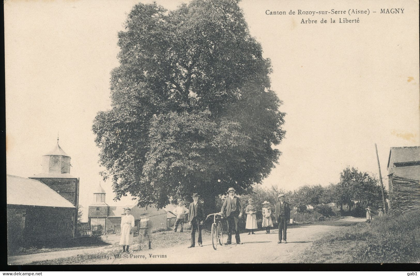 02 --- Canton De Rozoy - Sur - Serre --- Magny --- Arbre De La Liberte - Autres & Non Classés