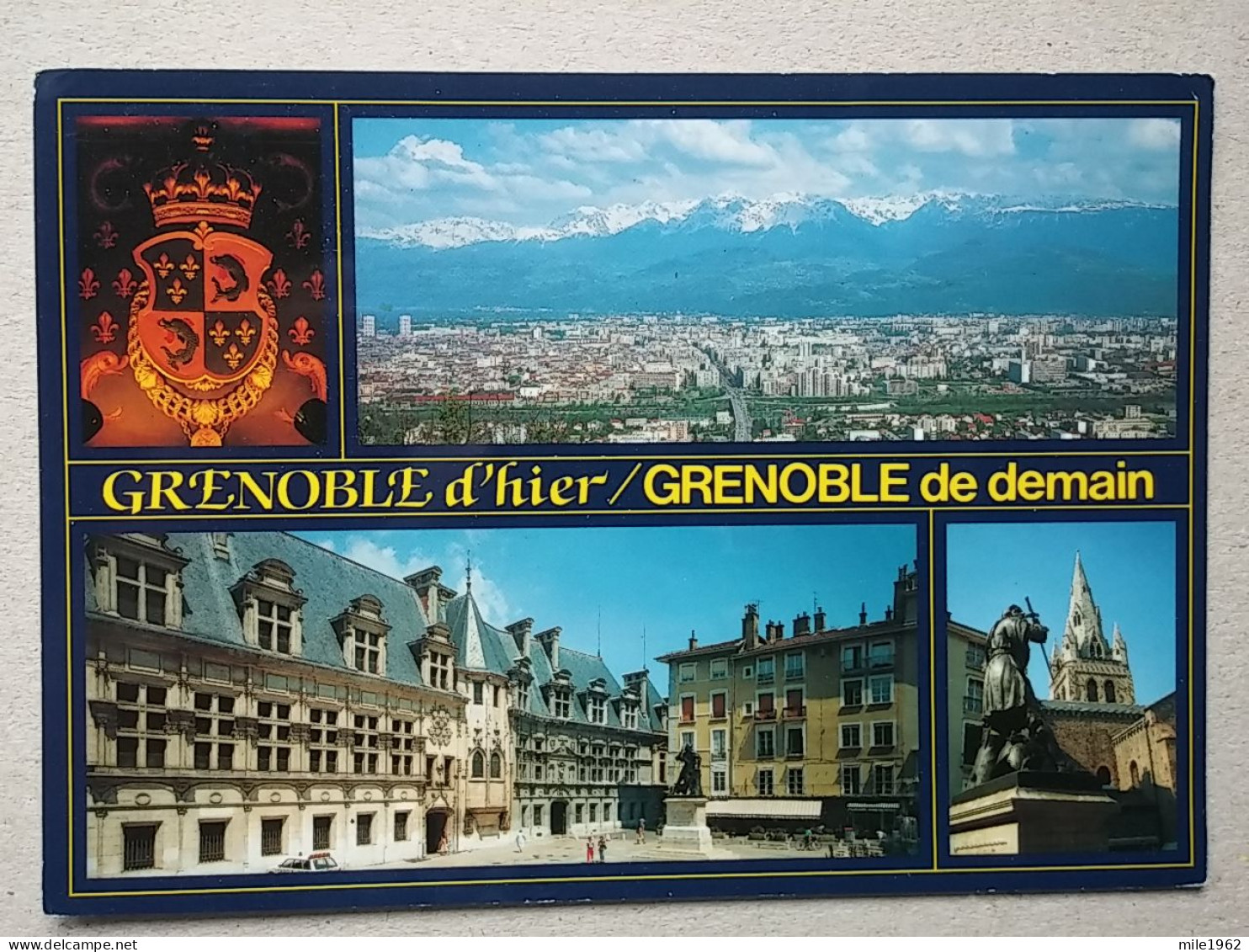 KOV 449-2 - GRENOBLE, France, POUR LE PRÉSIDENT DE YOUGOSLAVIE SLOBODAN MILOSEVIC - Grenoble