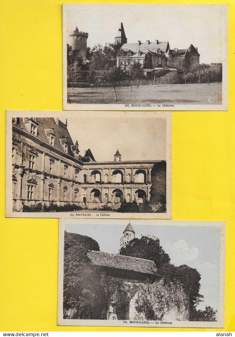 BOURNAZEL 3 Cp Du Château (MYS)  Aveyron (12) - Sonstige & Ohne Zuordnung