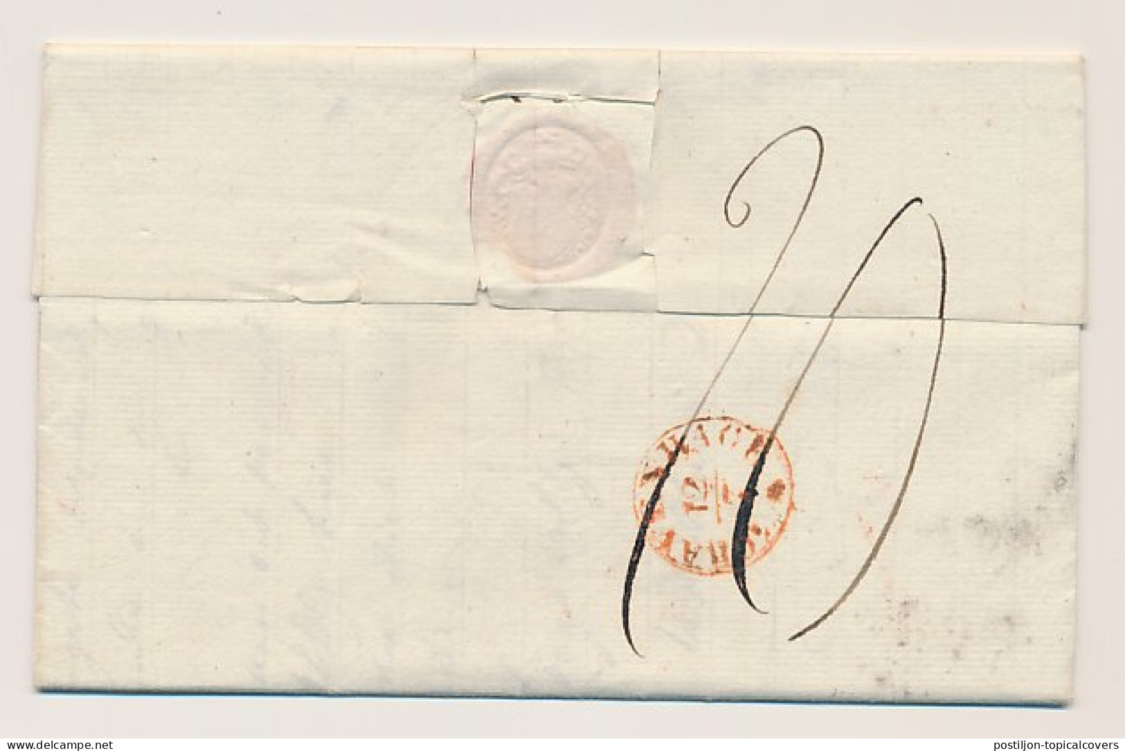 Schoonrewoerd - LEERDAM FRANCO - S Gravenhage 1837 - ...-1852 Prephilately