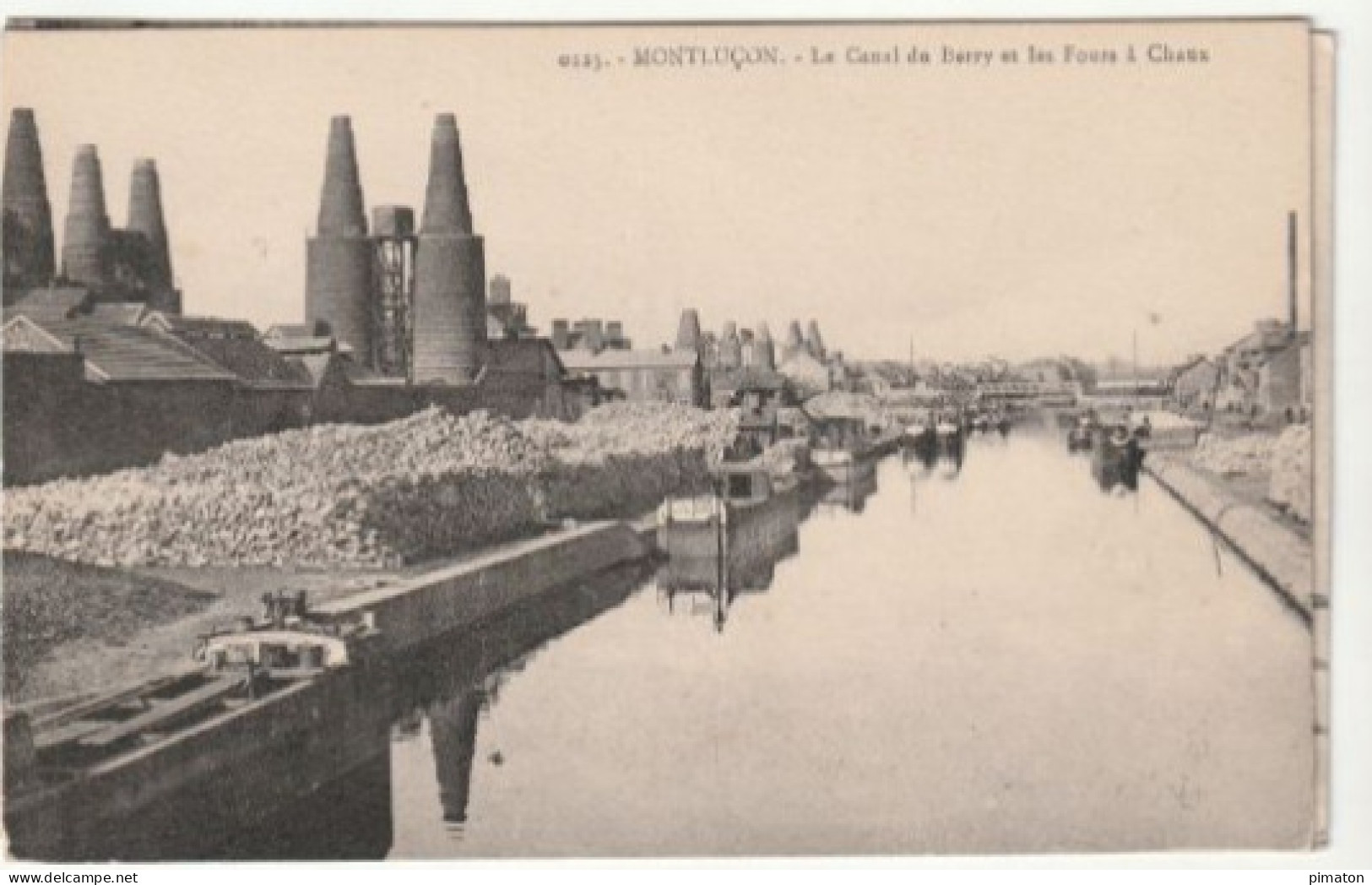 MONTLUCON  - Le Canal Du Berry Et Les Fours à Chaux - Montlucon