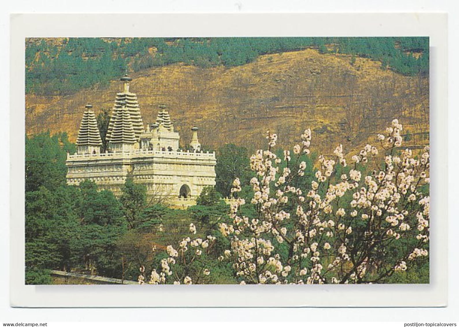 Postal Stationery China 2000 Biyunsi Temple - Altri & Non Classificati