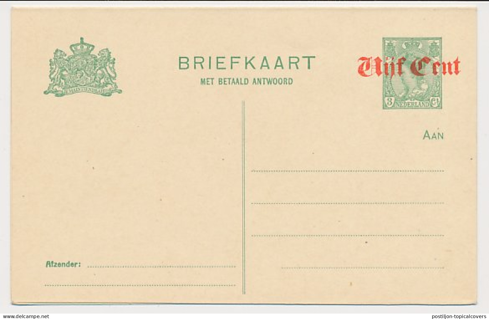 Briefkaart G. 115 - Ganzsachen