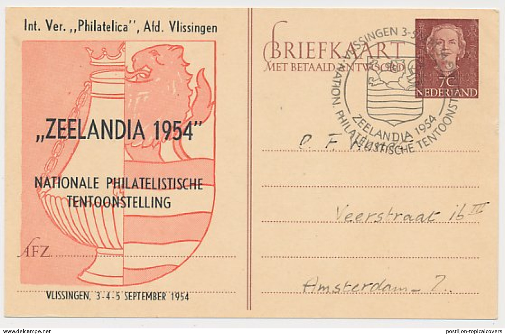 Particuliere Briefkaart Geuzendam FIL39 - Postwaardestukken