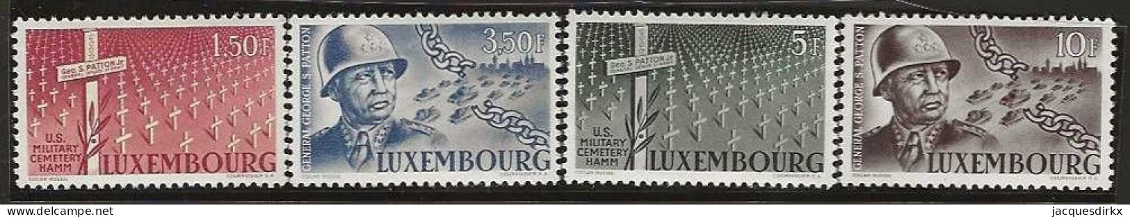 Luxembourg  .  Y&T   .   398/401  .   **    .    Neuf Avec Gomme Et SANS Charnière - Unused Stamps