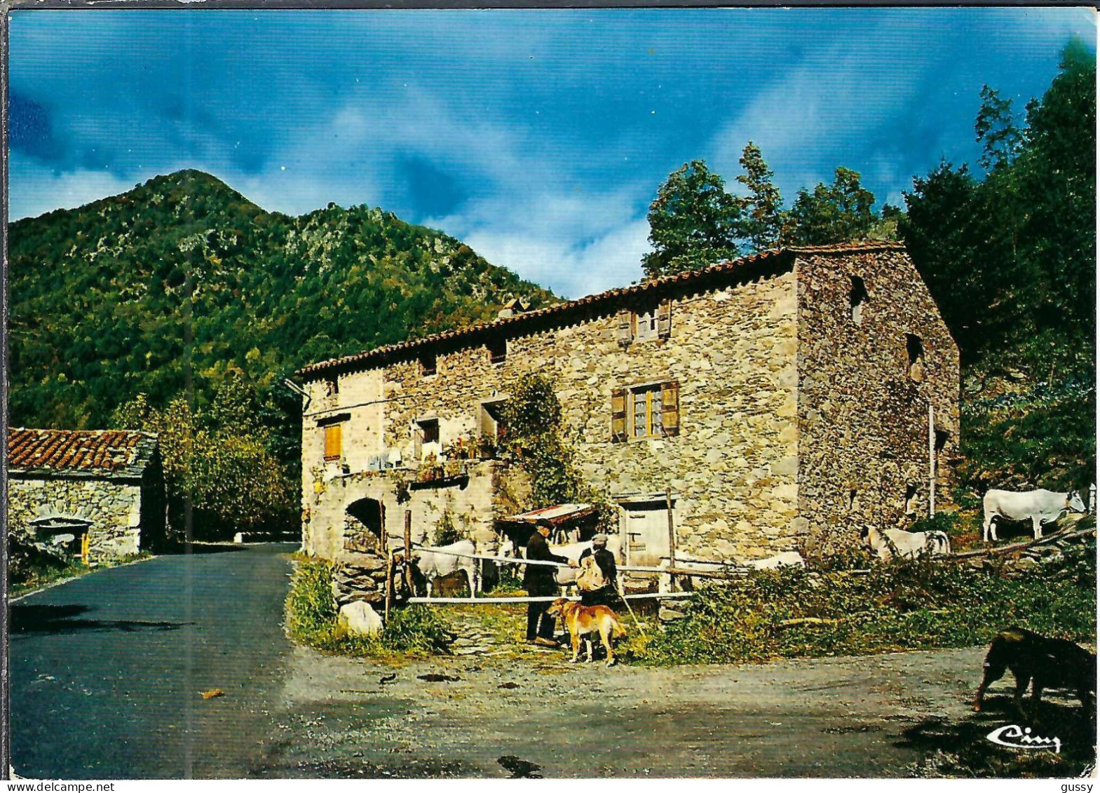 FRANCE Ca.1984: CP Ill. De Arles-s-Tech (Pyr. Or.) à Vandoeuvres (Suisse) - Covers & Documents