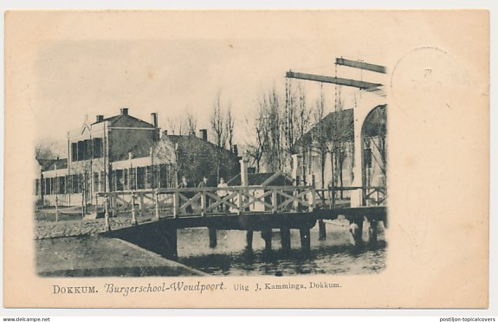 Kleinrondstempel De Knijpe 1901 - Unclassified