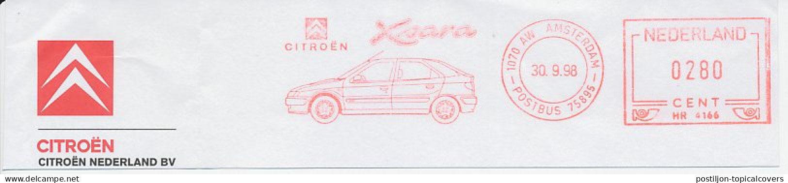 Meter Top Cut Netherlands 1998 Car - Citroen Xsara - Automobili