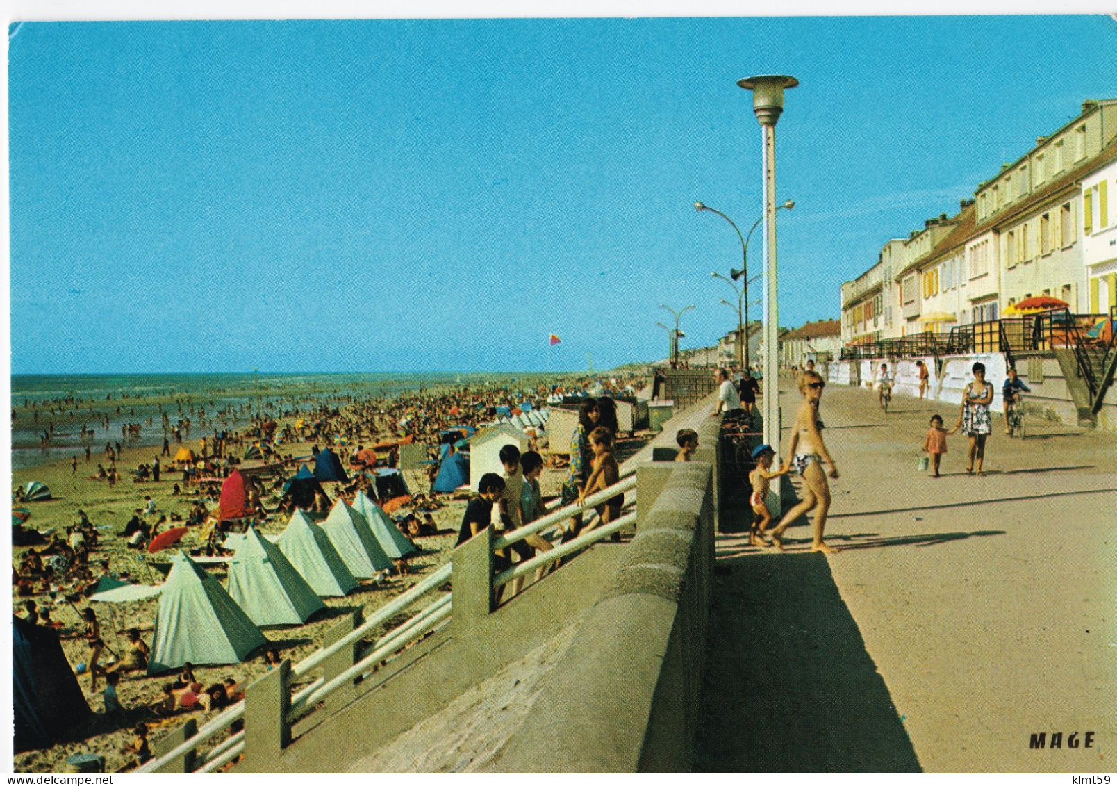 Fort-Mahon - L'Esplanade Et La Plage - Fort Mahon