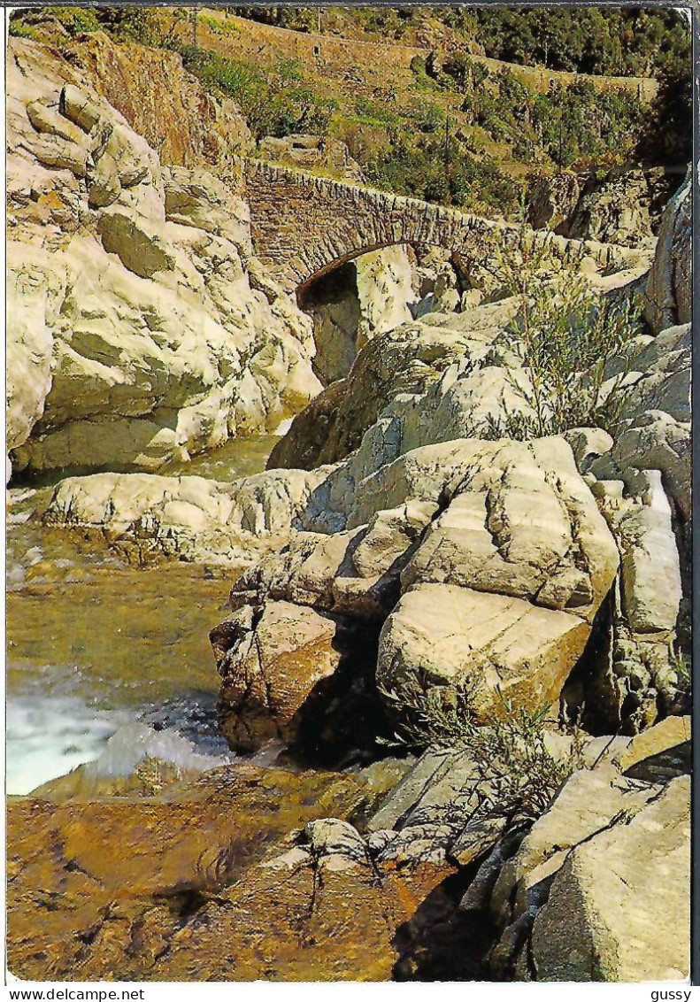 FRANCE Ca.1984: CP Ill. De Anouze (Gard) à Vandoeuvres (Suisse) - Storia Postale
