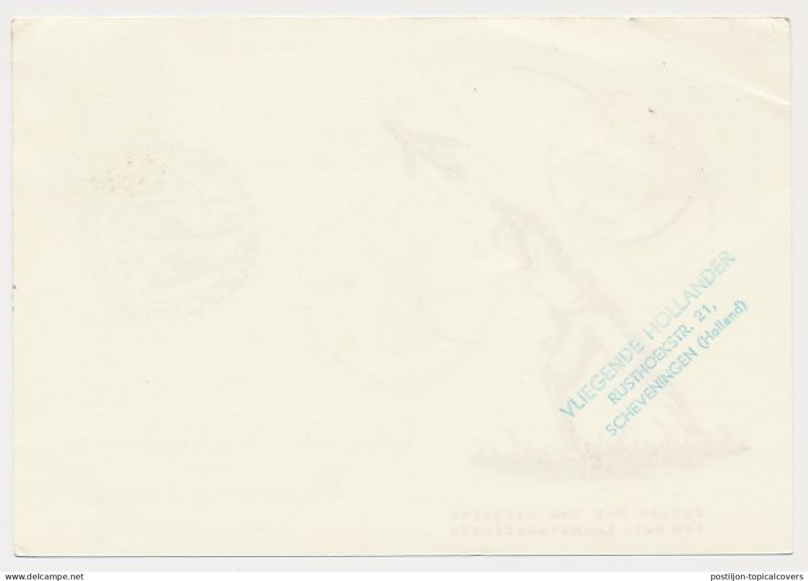 FDC / 1e Dag Em. Nationaal Luchtvaartfonds 1954 - Ohne Zuordnung