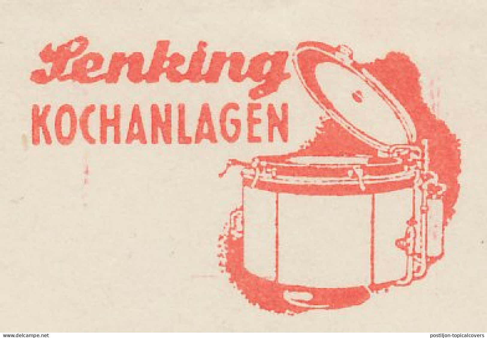 Meter Cut Germany 1951 Cooking - Cauldron - Non Classés