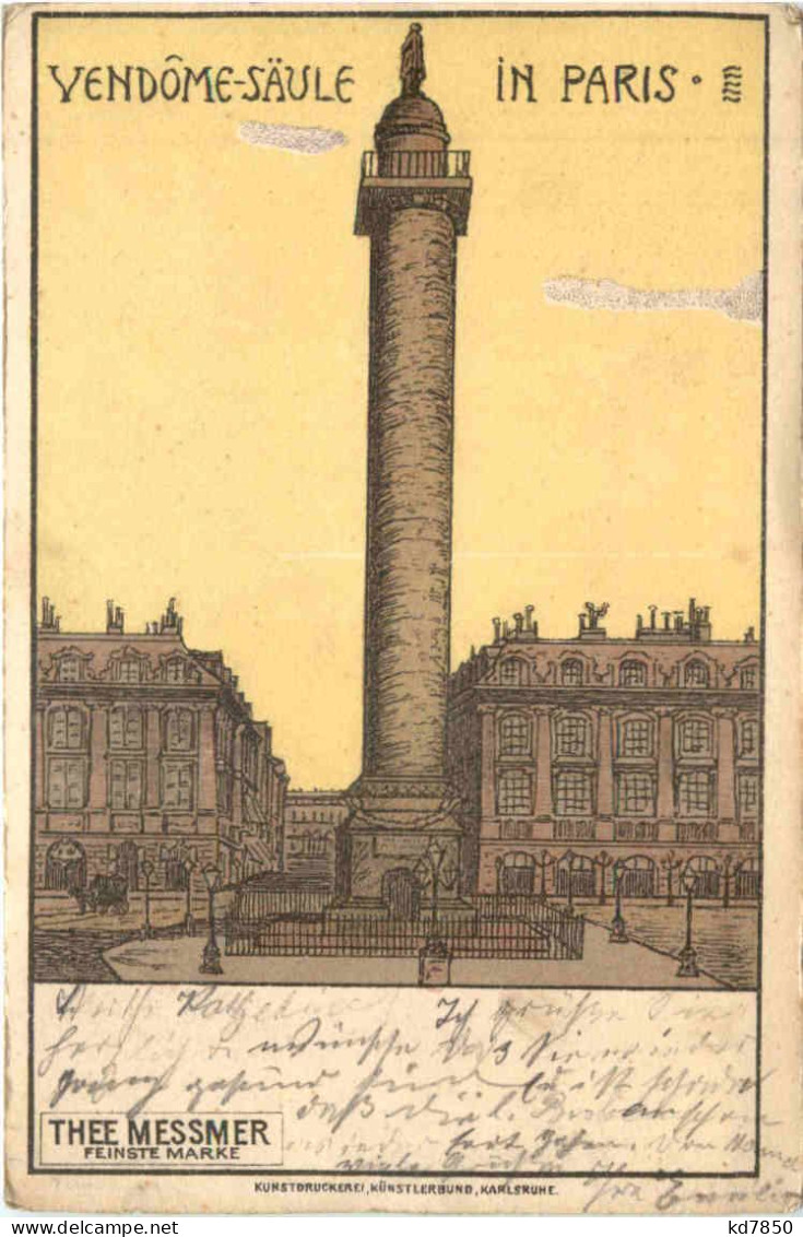 Vendome Säule In Paris - Andere & Zonder Classificatie