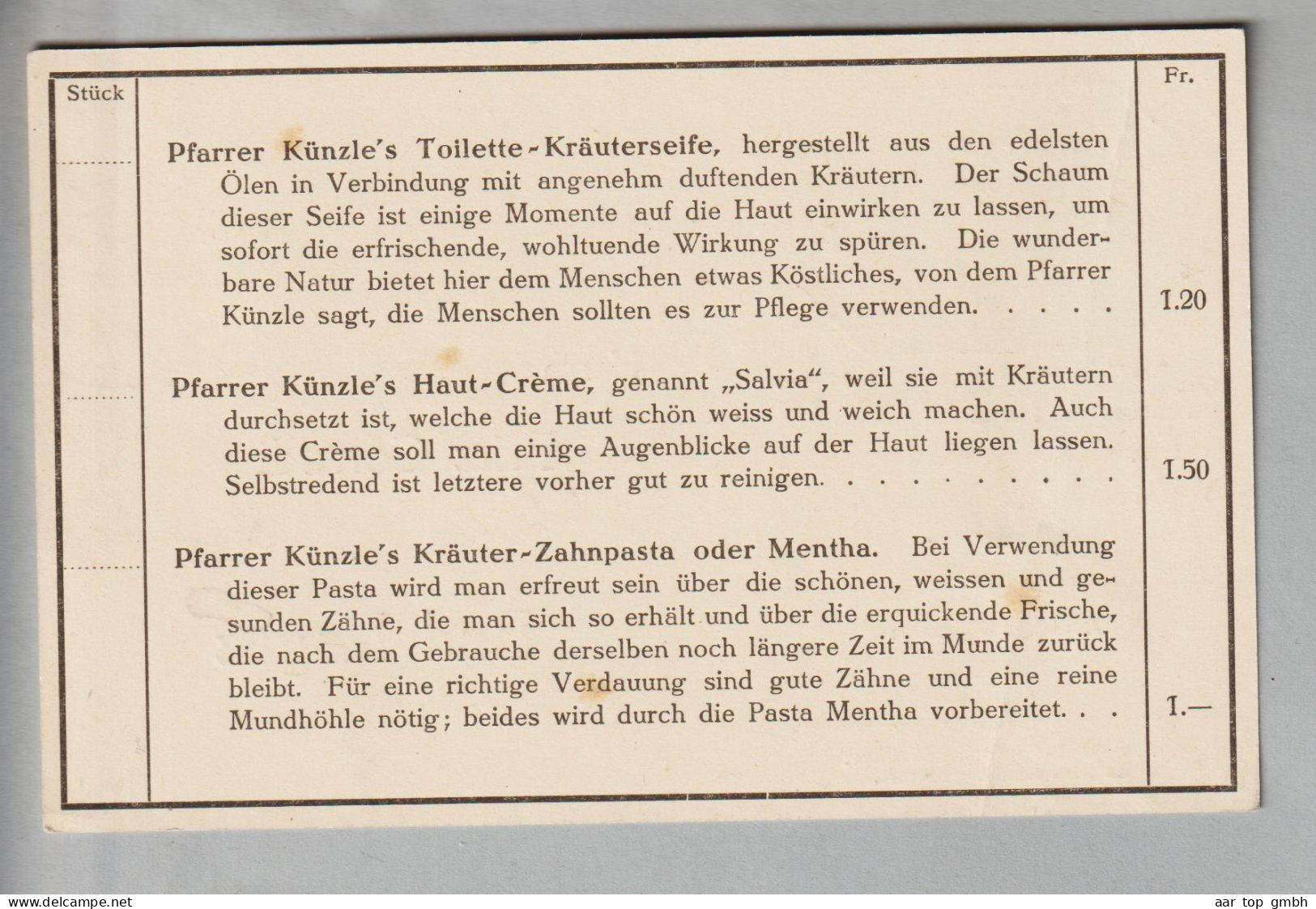 CH Ganzsache Mit Privatzudruck 10Rp. Ungebraucht Fritz Corrodi, Bad Ragaz - Postwaardestukken