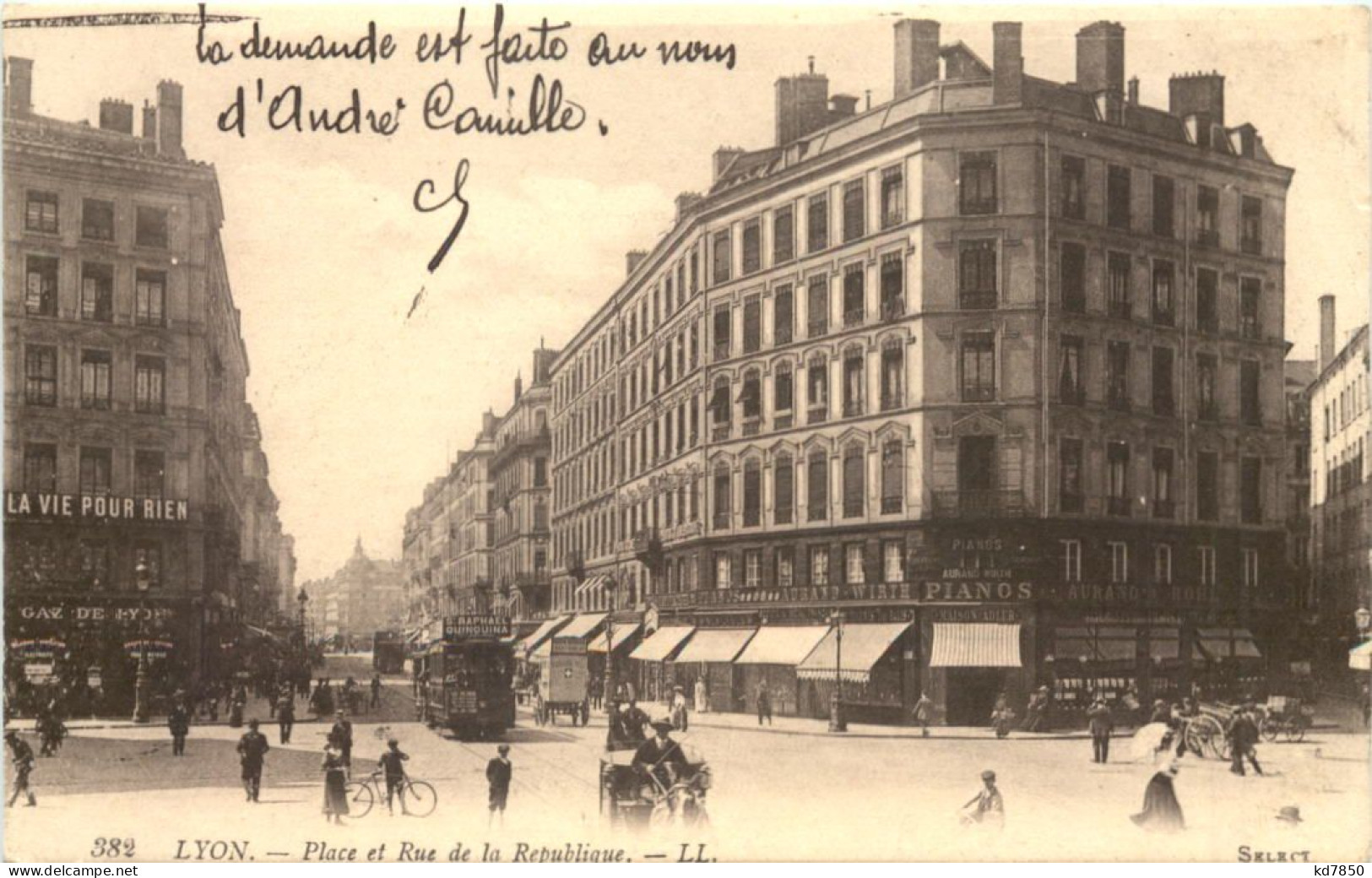 Lyon - Place De LaRepublique - Autres & Non Classés