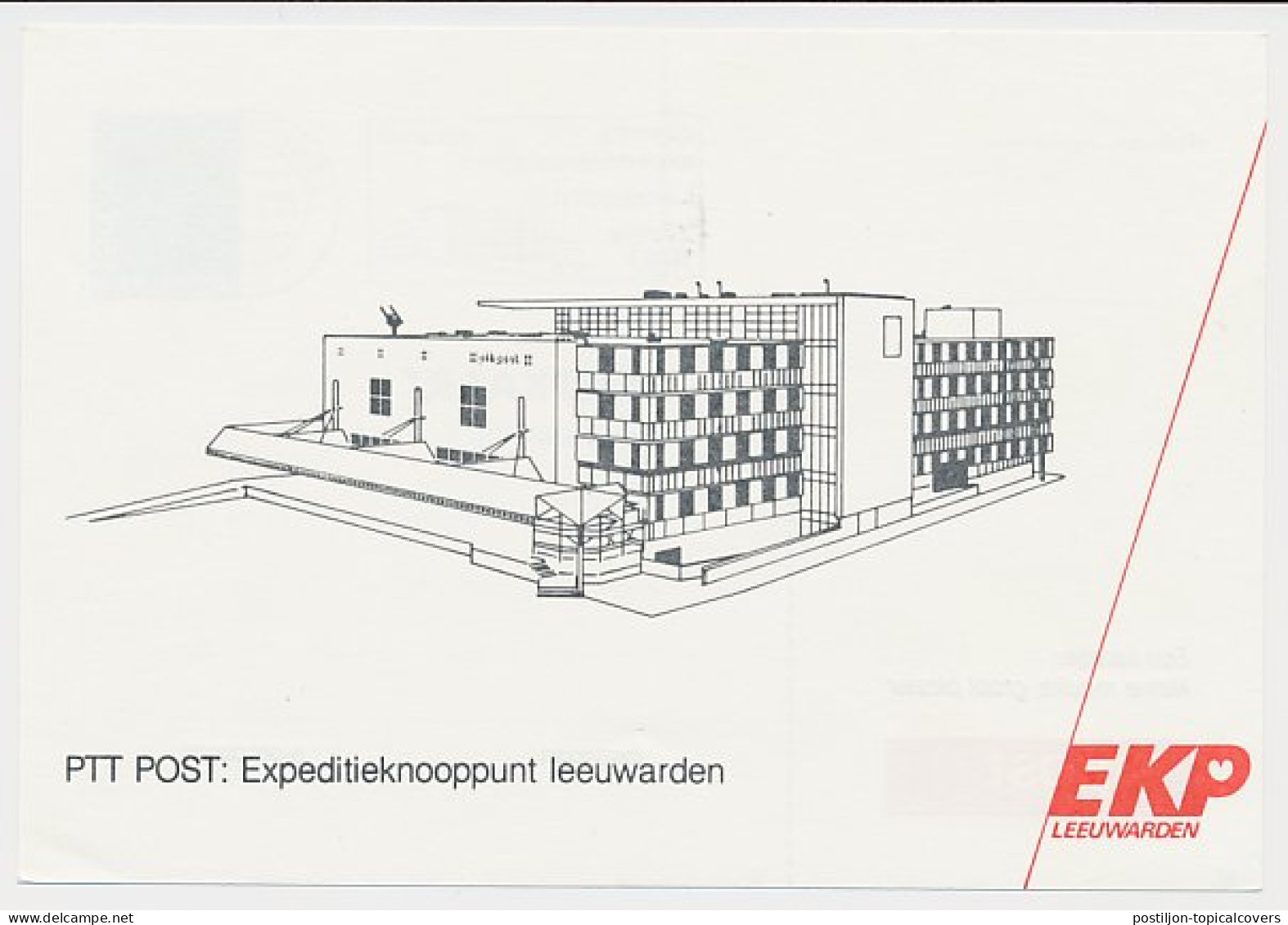 Briefkaart G. 364 Particulier Bedrukt Leeuwarden 1987 - Ganzsachen