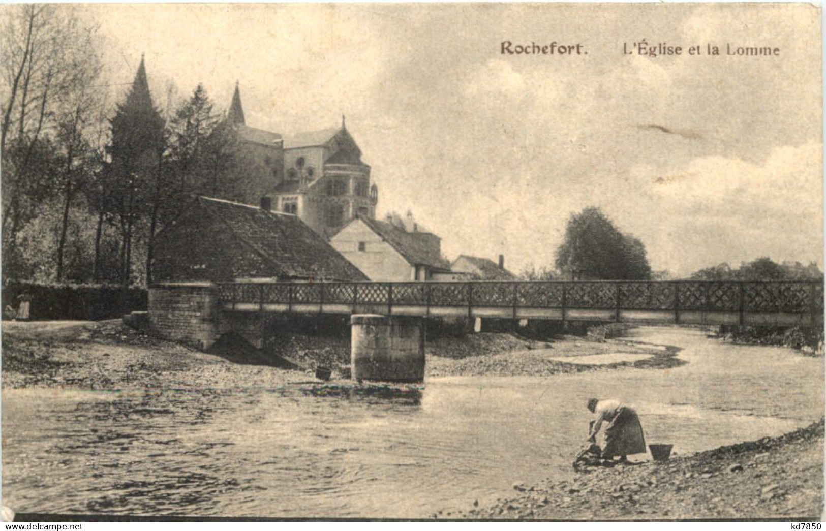 Rochefort - L Eglise Et La Lomme - Rochefort