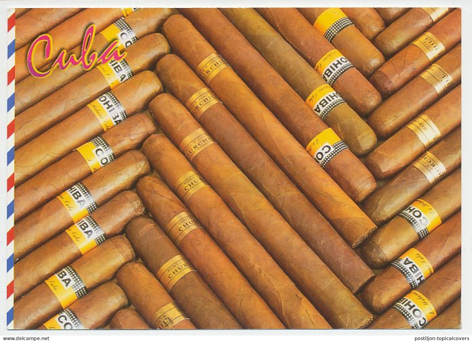 Postal Stationery Cuba Cigar - Cohiba - Tabaco