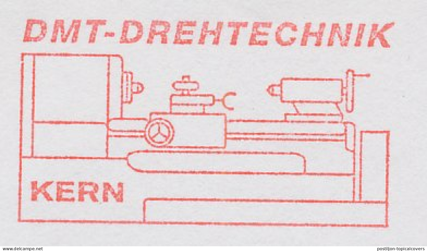 Meter Cut Germany 1997 Turning Lathe - Otros & Sin Clasificación