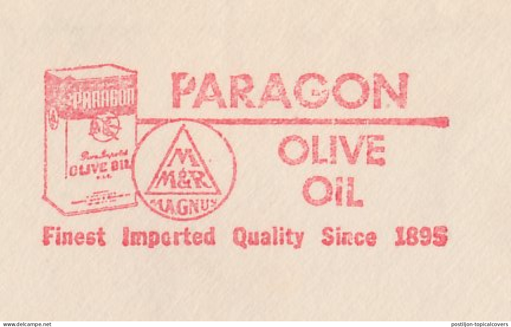 Meter Cover USA Olive Oil - Paragon - Food