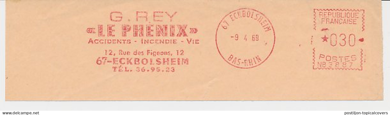 Meter Cut France 1969 Phoenix - Mythology