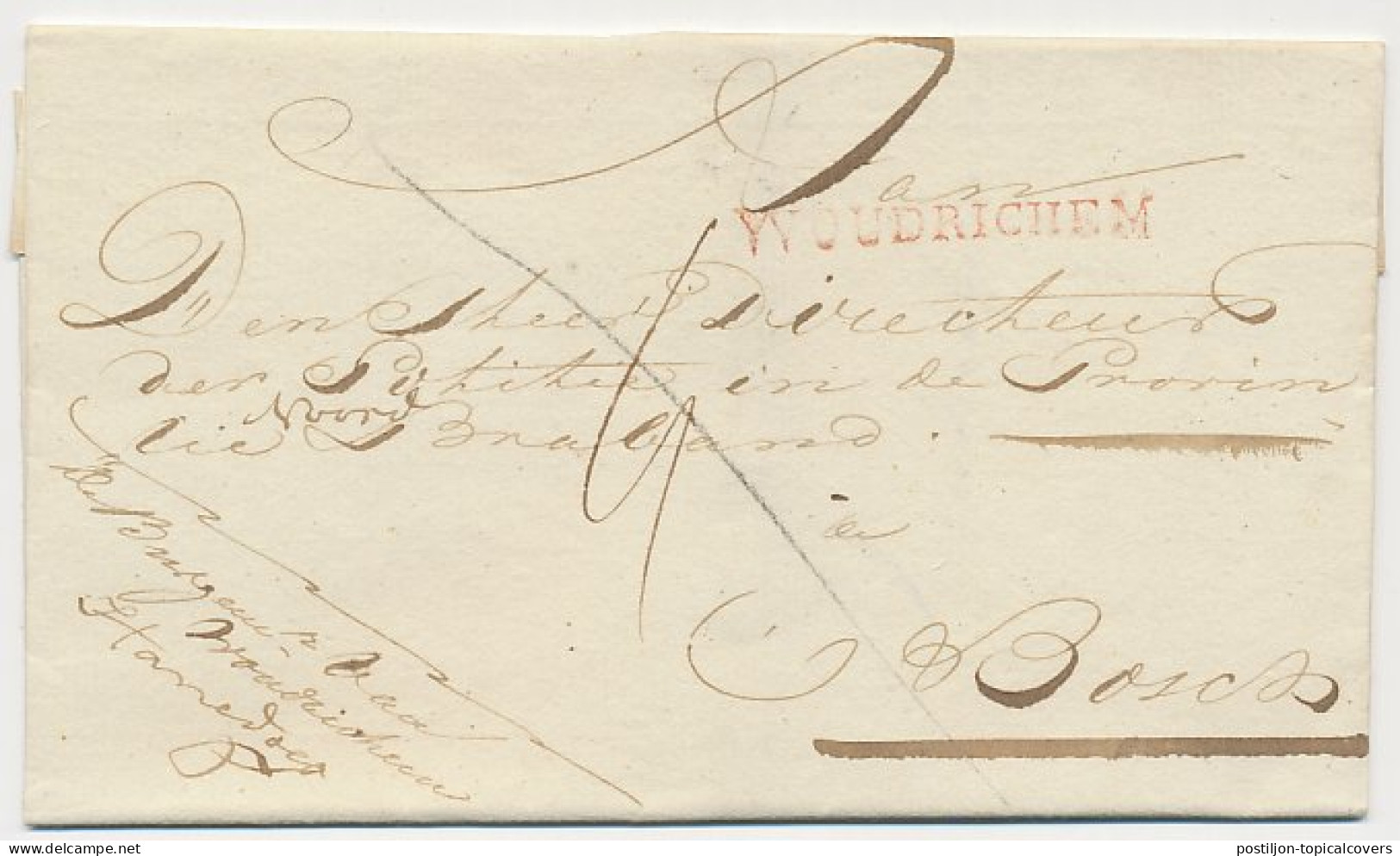 Woudrichem - S Hertogenbosch 1815 - ...-1852 Prephilately