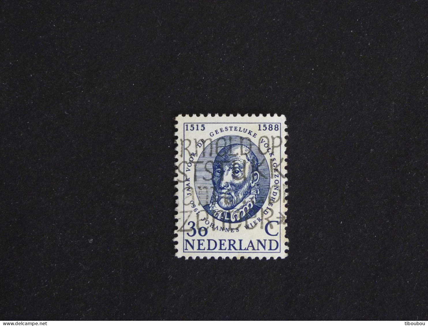 PAYS BAS NEDERLAND YT 725 OBLITERE - JOHANNES WIER - Used Stamps