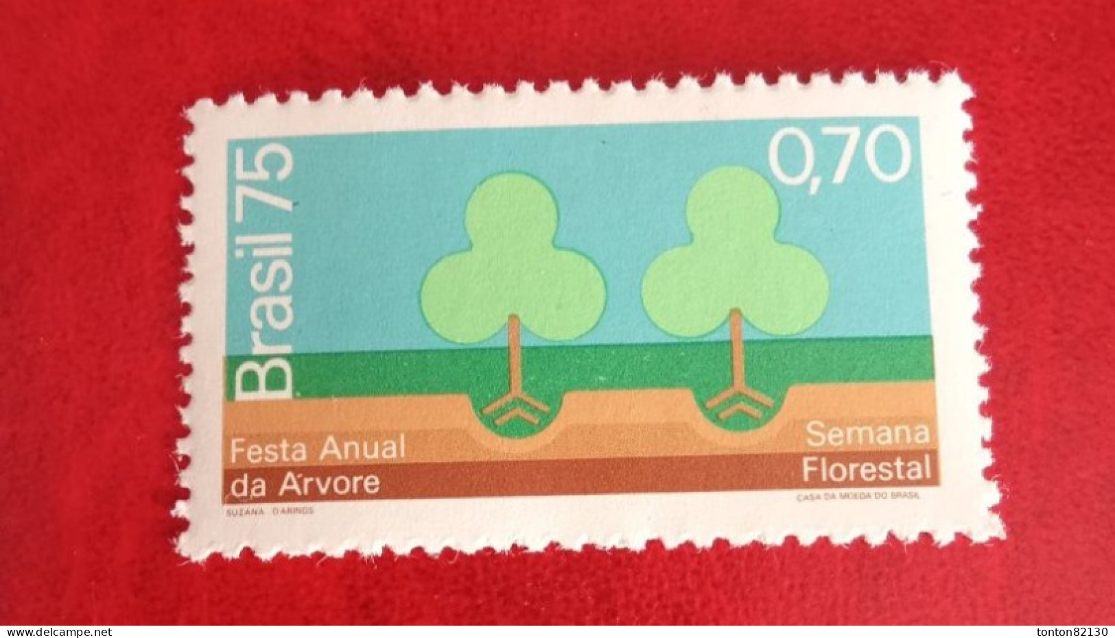 BRESIL    N° 1162  NEUF**  GOMME FRAICHEUR POSTALE - Unused Stamps