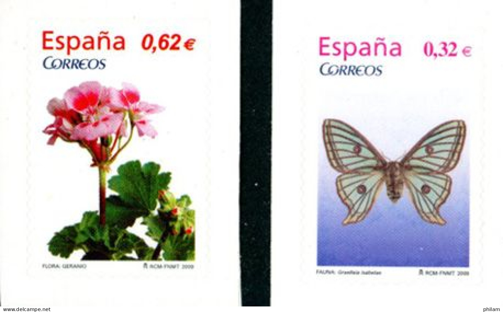 ESPAGNE 2009 - Faune Et Flore - Adhésifs - 2 V. - Unused Stamps