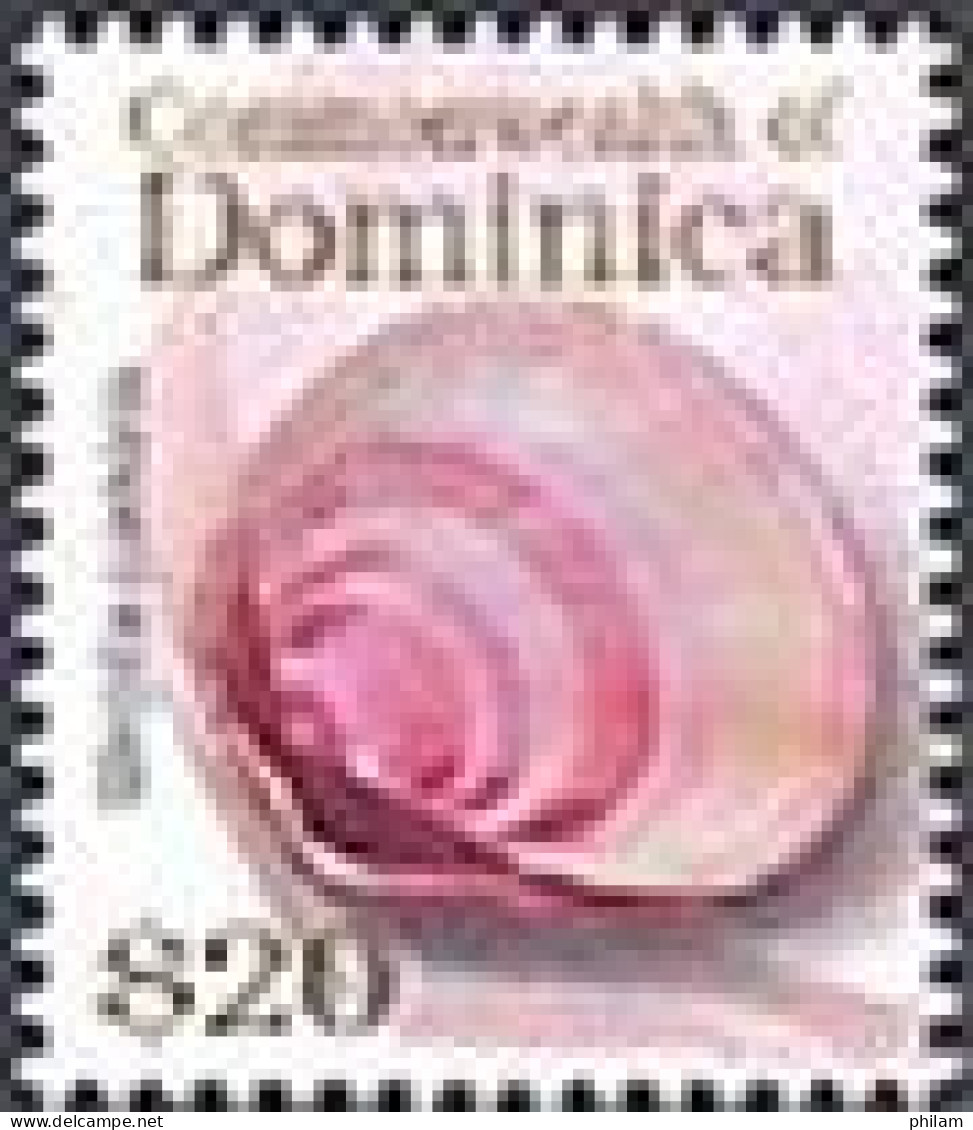 DOMINICA 2006 - Coquillage - Haute Valeur - $ 20 - Coneshells