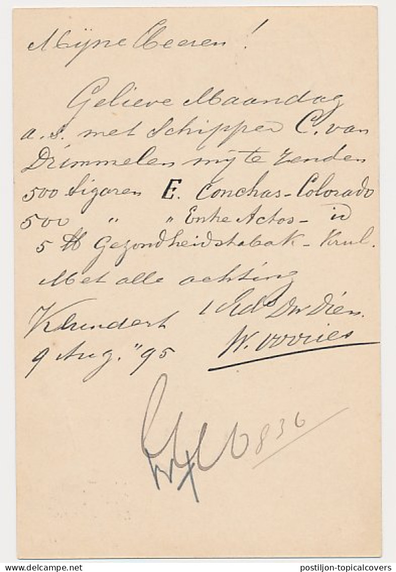 Kleinrondstempel Klundert 1895 - Non Classificati