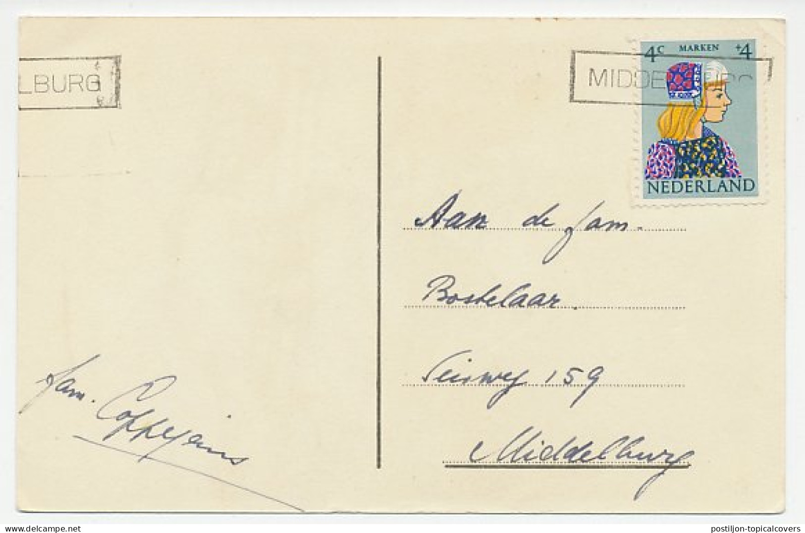 Em. Kind 1960 - Nieuwjaarsstempel Middelburg - Ohne Zuordnung