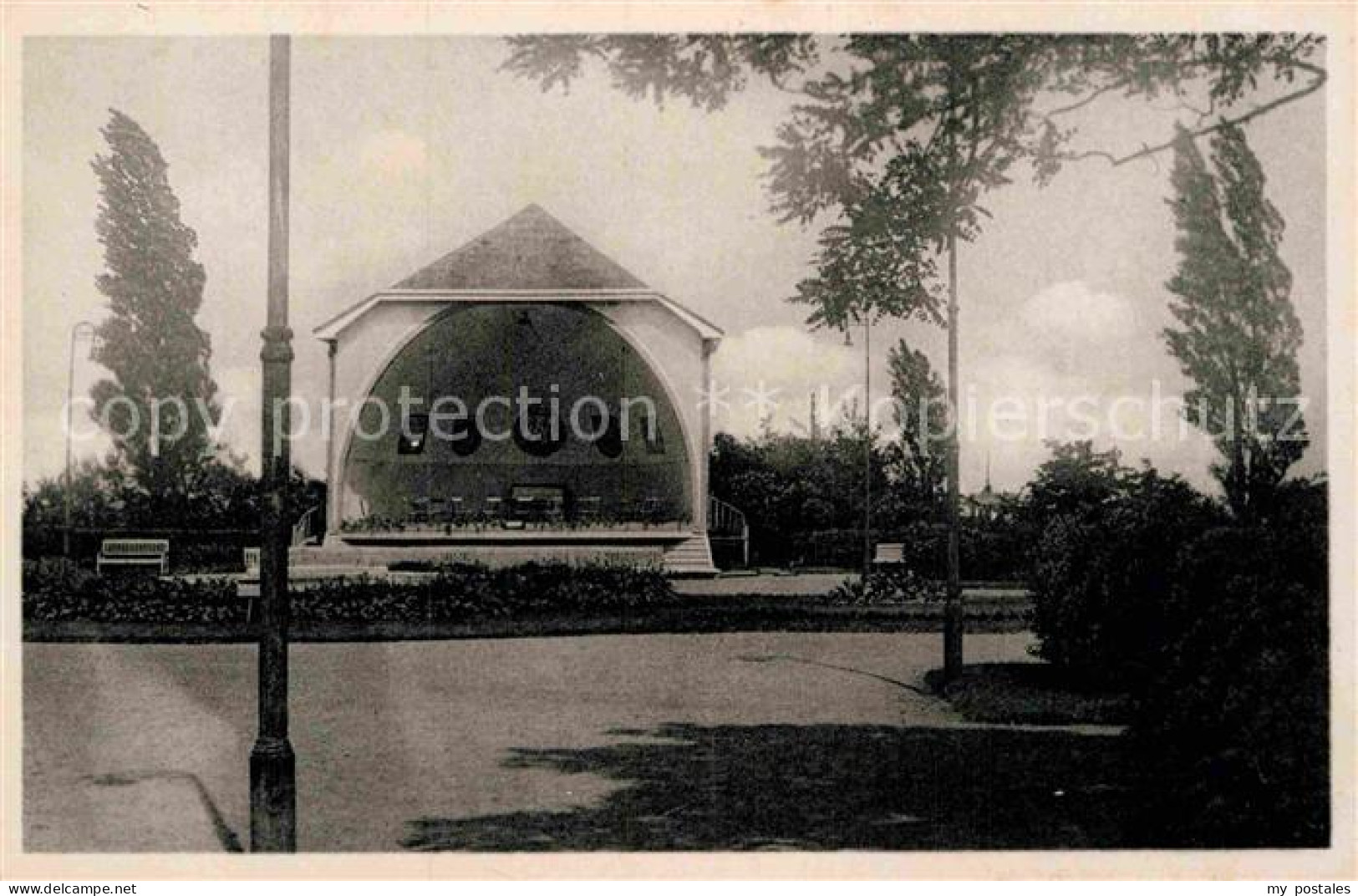 72895288 Heringsdorf Ostseebad Usedom Musikpavillon Heringsdorf - Andere & Zonder Classificatie