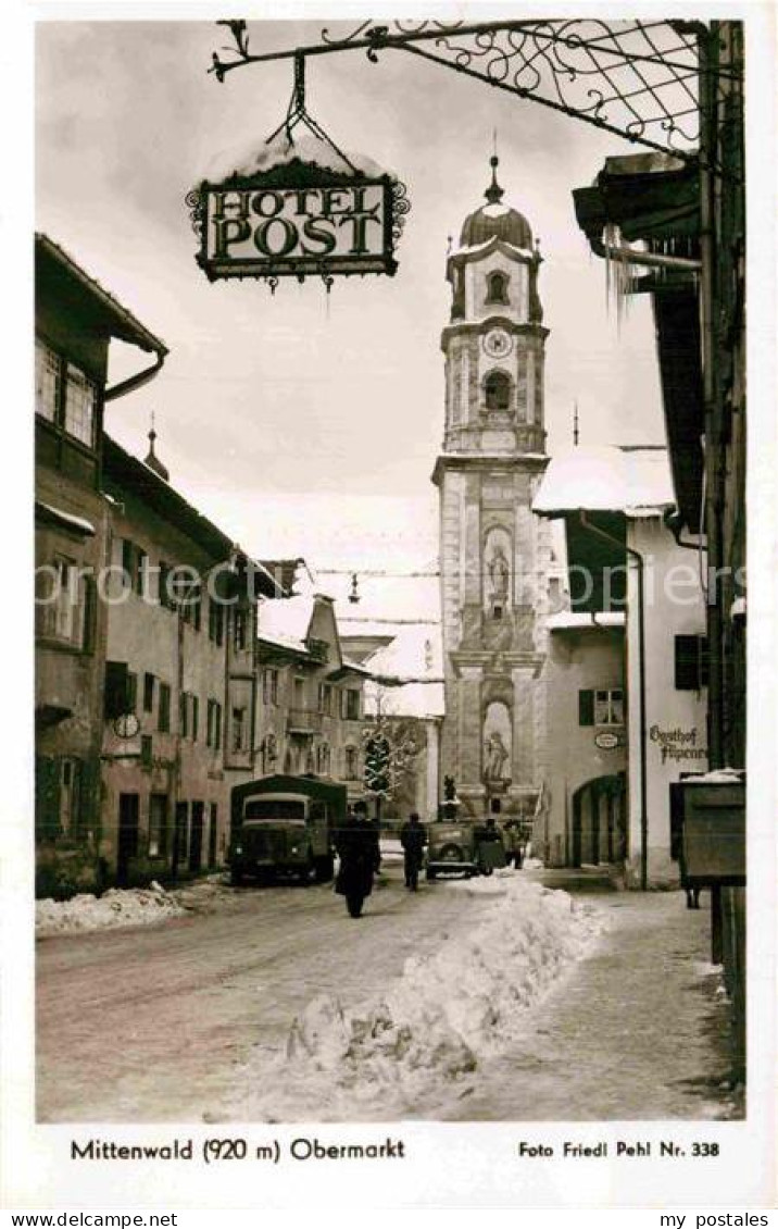 72895278 Mittenwald Bayern Obermarkt Mittenwald - Mittenwald