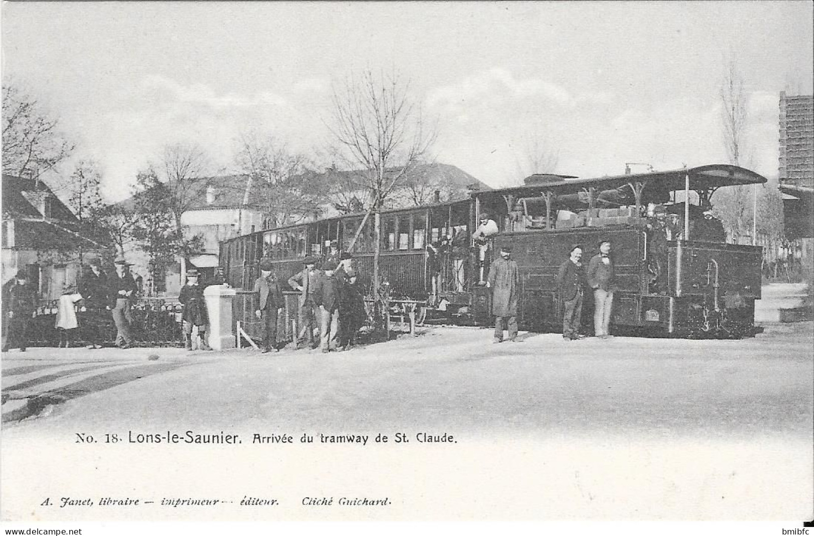 Lons-le-Saunier - Arrivée Du Tramway De St Claude - Lons Le Saunier