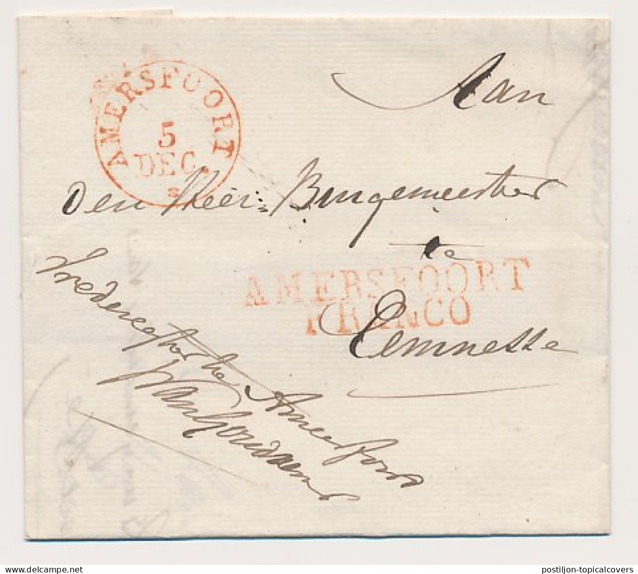 AMERSFOORT FRANCO - Eemnes 1829 - ...-1852 Prephilately