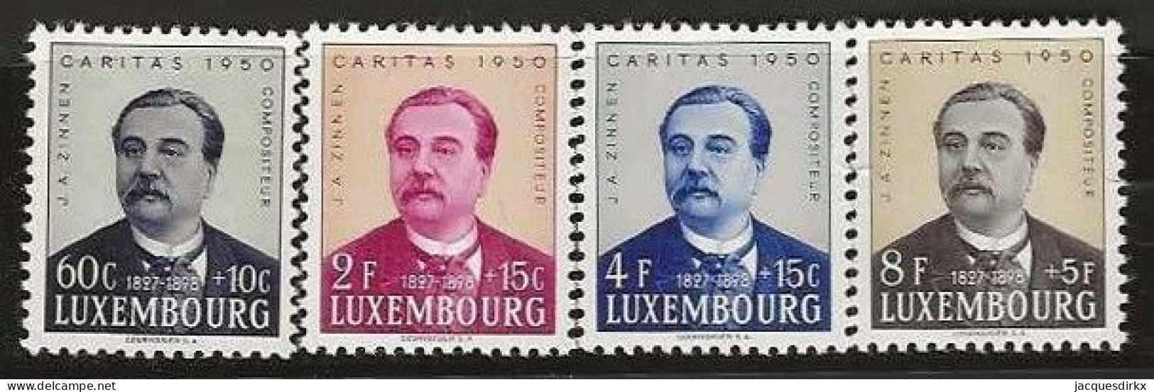 Luxembourg  .  Y&T   .   439/442   .   **    .    Neuf Avec Gomme Et SANS Charnière - Unused Stamps