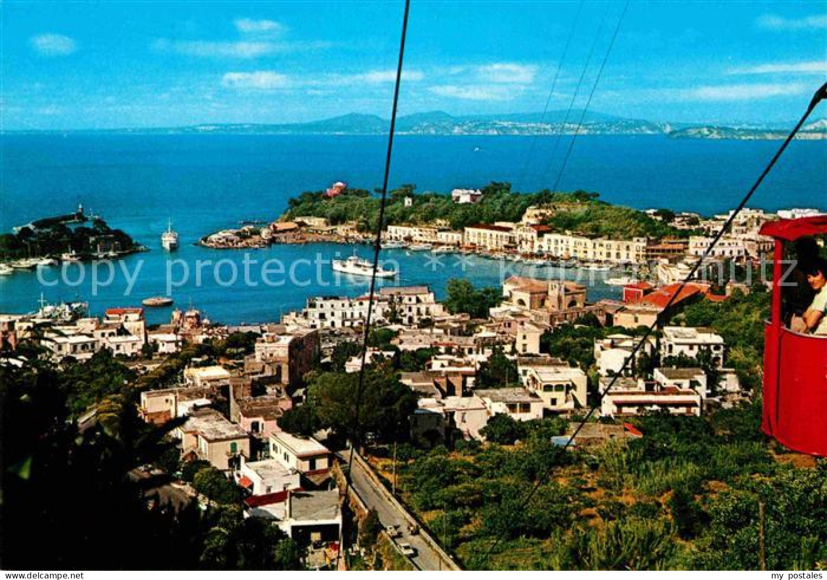72895163 Porto D Ischia Panorama Seilbahn Hafen Porto D Ischia - Other & Unclassified